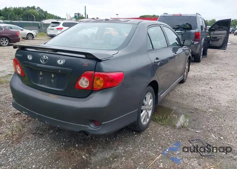 2009 Toyota Corolla S from USA, damaged, VIN 2T1BU40E39C085337